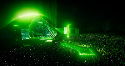 2023-09-01  Justino Jaručio koncerte: 9 aukštų namo dydžio piramidė, 800 kv. metrų LED ekranų ir 500 prožektorių